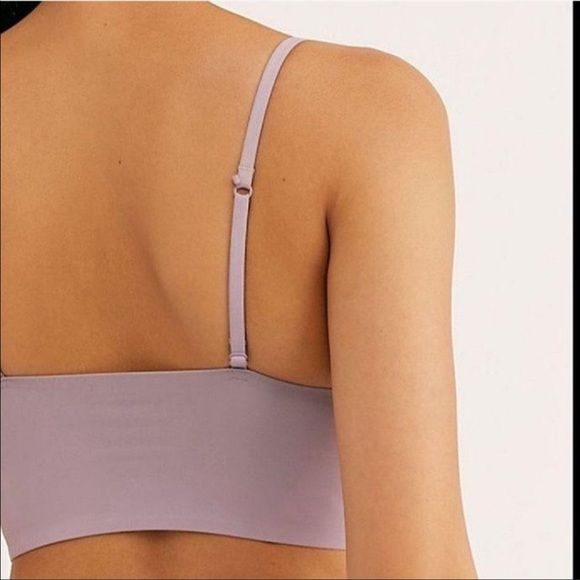 Free People Sage Longline Bralette Amethyst XS - Picture 3 of 10